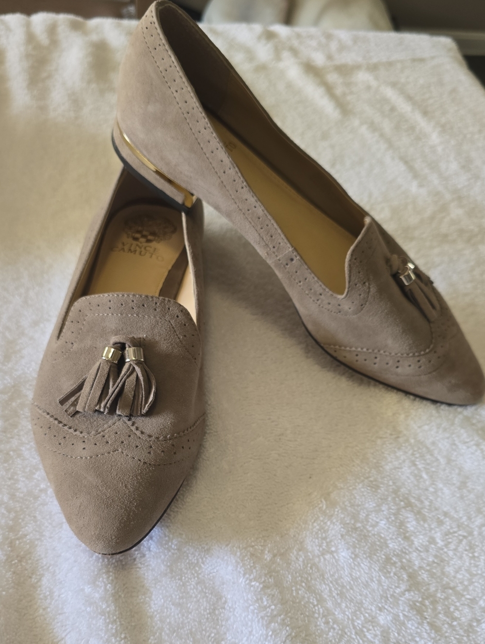 Vince Camuto Suede Flats